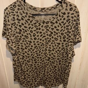 Old Navy Green Boxy Relaxed T-Shirt